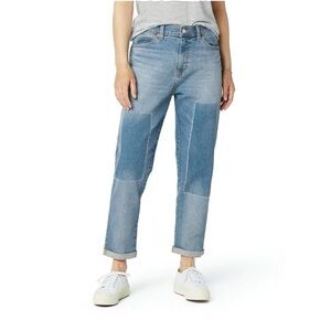 Levi Strauss Signature Women's Mid Rise Slim Fit Boyfriend Jeans Size 12| W:31